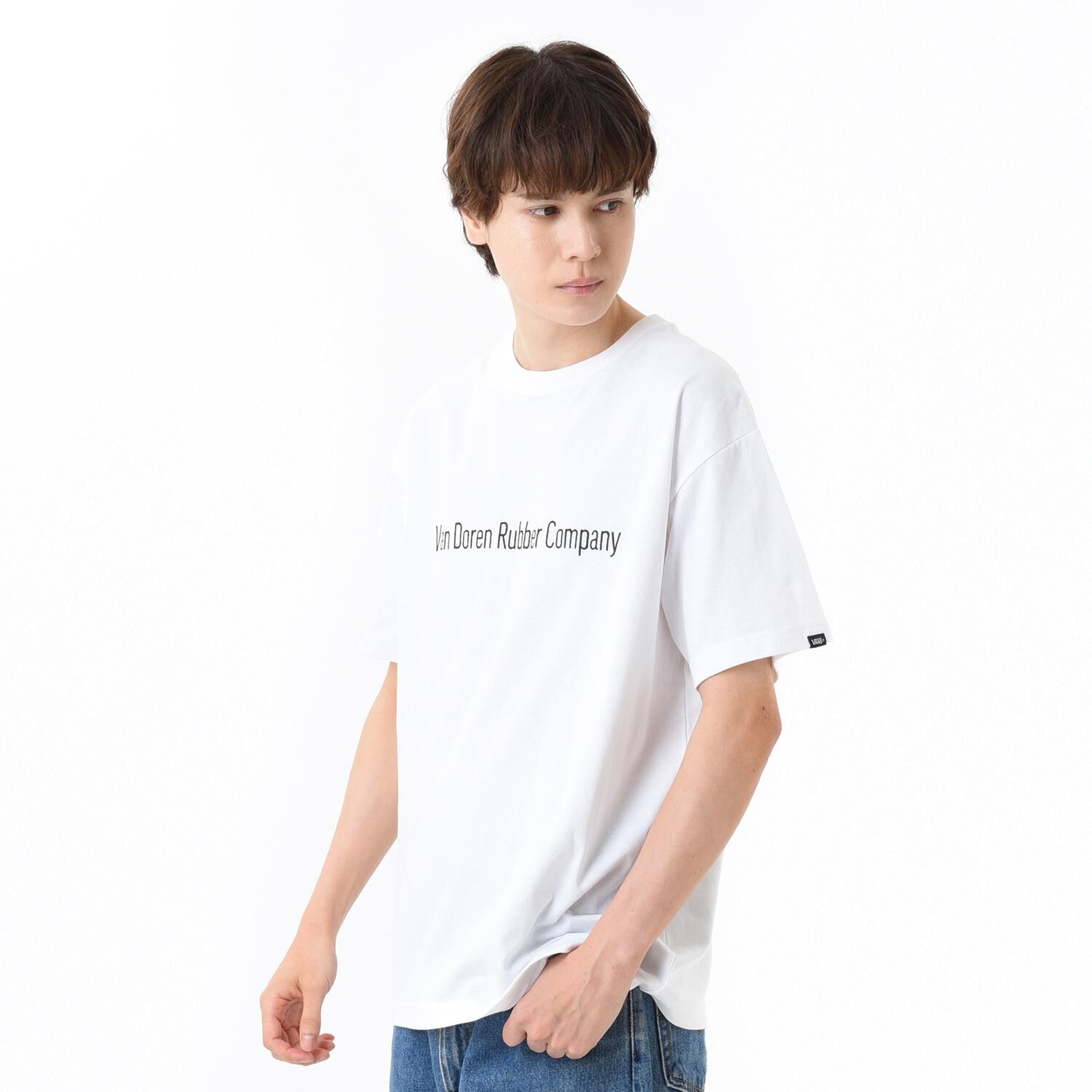 VANS「【VANSｱﾊﾟﾚﾙ(WJ)】M EMB LETTERED SS TEE」|Tシャツ・カットソー|
