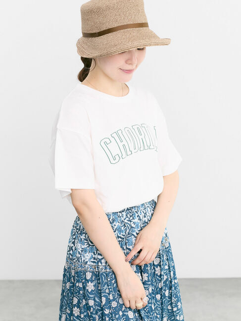 オーガニックコットン】ロゴプリントTシャツ（Samansa Mos2）｜ルミネ