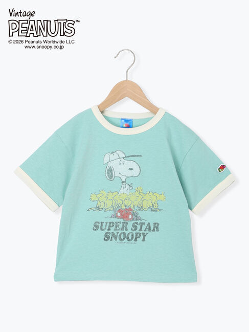 FRUIT OF THE LOOM】PEANUTS プリントリンガーT（Samansa Mos2 Lagom