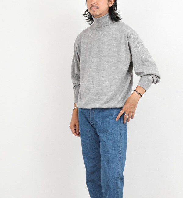 NOLLEY'S goodman「ハイゲージウォッシャブルニットタートルネック 26AW」|ニット・セーター|