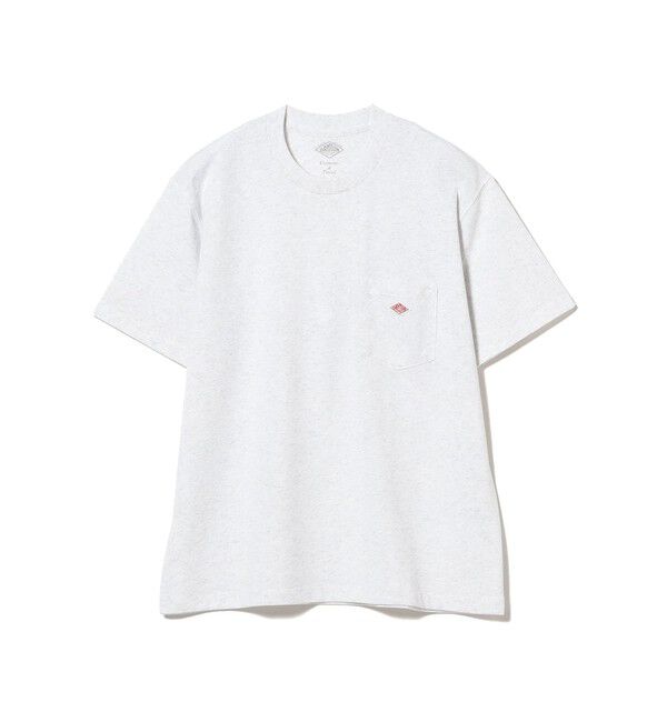 BEAMS SELECTION for WOMEN「DANTON / ポケット Tシャツ　26SS 洗濯可 ロゴオーバーサイズ リラックス メンズライク ダントン」|Tシャツ・カットソー|