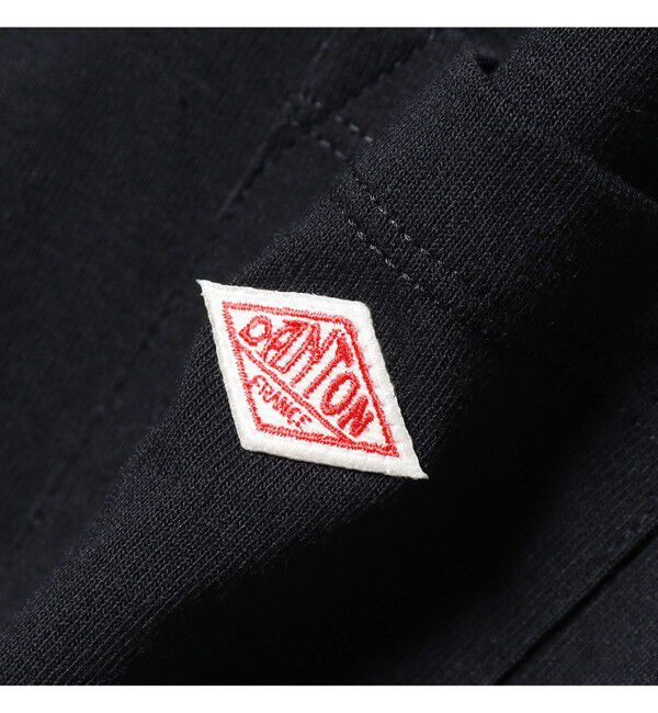 BEAMS SELECTION for WOMEN「DANTON / ポケット Tシャツ　26SS 洗濯可 ロゴオーバーサイズ リラックス メンズライク ダントン」|Tシャツ・カットソー|