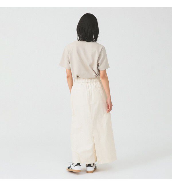 BEAMS SELECTION for WOMEN「DANTON / ポケット Tシャツ　26SS 洗濯可 ロゴオーバーサイズ リラックス メンズライク ダントン」|Tシャツ・カットソー|
