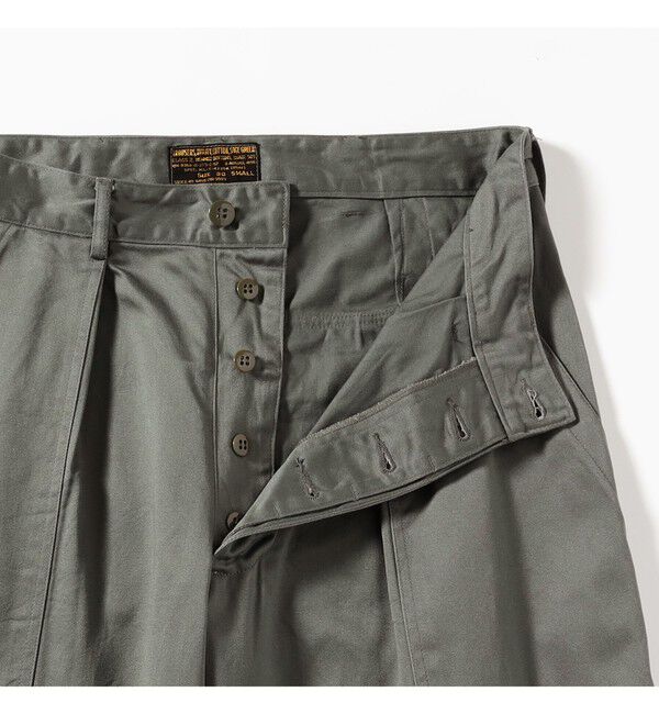 BEAMS SELECTION for WOMEN「BUZZ RICKSON'S / UTILITY TROUSERS」|チノ|