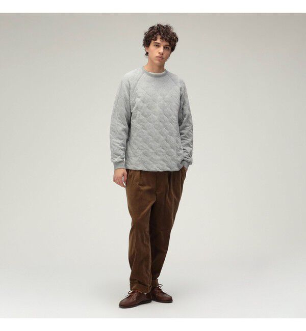 BEAMS PLUS「MIL Quilt Crew」|Tシャツ・カットソー|