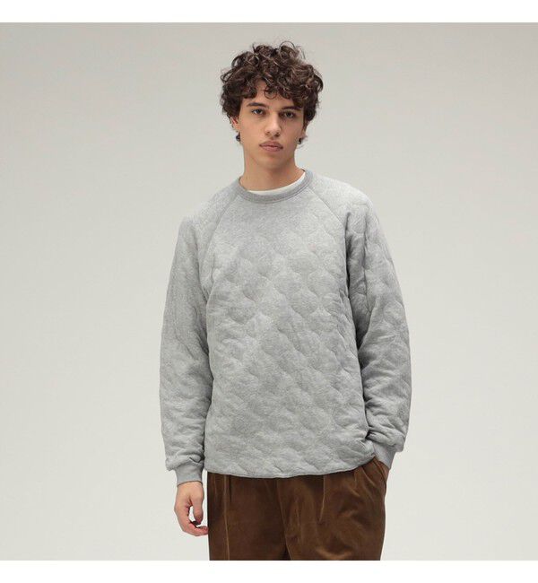 BEAMS PLUS「MIL Quilt Crew」|Tシャツ・カットソー|