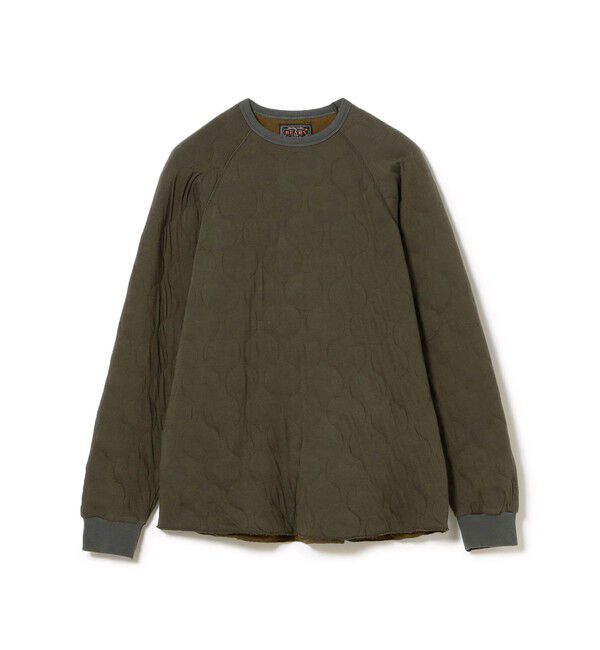BEAMS PLUS「MIL Quilt Crew」|Tシャツ・カットソー|