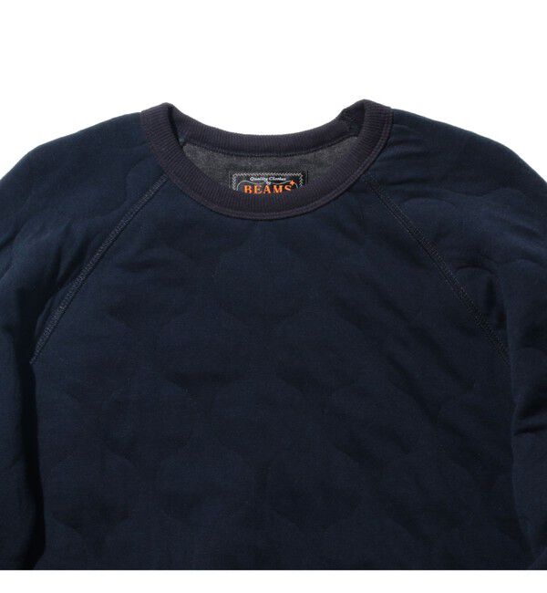 BEAMS PLUS「MIL Quilt Crew」|Tシャツ・カットソー|