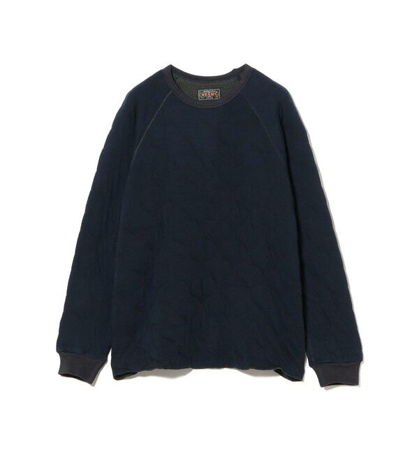BEAMS PLUS「MIL Quilt Crew」|Tシャツ・カットソー|