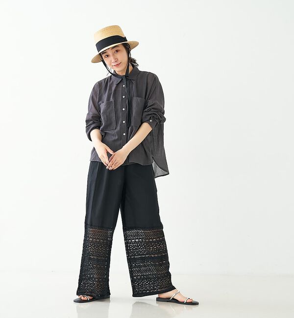 collex「レースクロップドイージーパンツ」|その他|