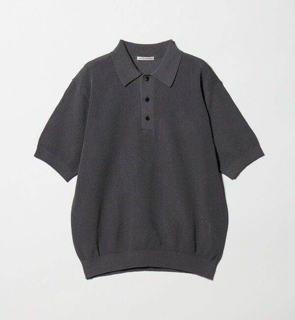 UNITED ARROWS「シャーリーカーン バーズアイ ニットポロシャツ」|ポロシャツ|