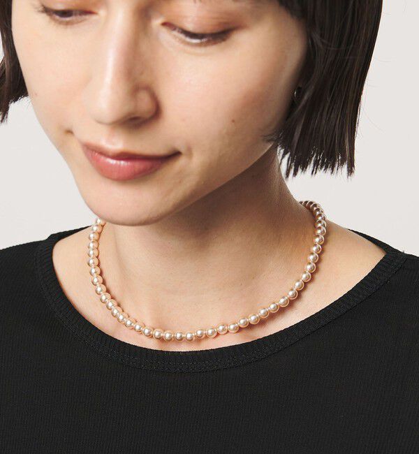 UNITED ARROWS「6MM イミテーションパール 2WAY ネックレス」|ネックレス|