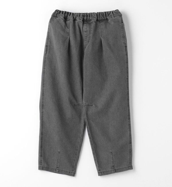 UNITED ARROWS green label relaxing「ストレッチ デニム カーブパンツ / キッズ  100cm-160cm - ストレッチ -」|デニム|BLACK