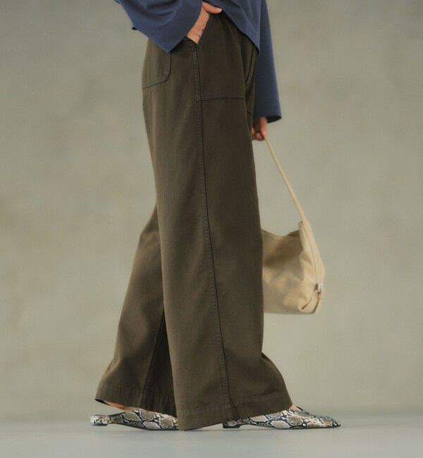 UNITED ARROWS green label relaxing「＜スタイリスト兵藤千尋さんコラボ＞ベイカー ライト デニム」|デニム|