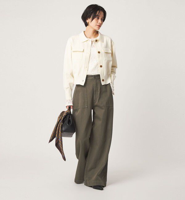 UNITED ARROWS green label relaxing「＜スタイリスト兵藤千尋さんコラボ＞ベイカー ライト デニム」|デニム|