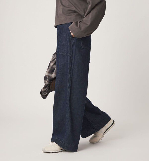 UNITED ARROWS green label relaxing「＜スタイリスト兵藤千尋さんコラボ＞ベイカー ライト デニム」|デニム|