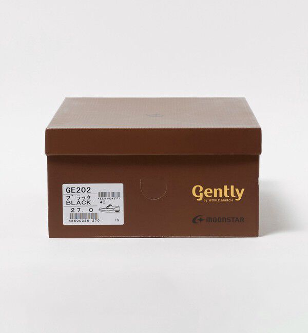 UNITED ARROWS green label relaxing「＜MOONSTAR＞gently Uチップ ブラック ドレススニーカー」|スニーカー|