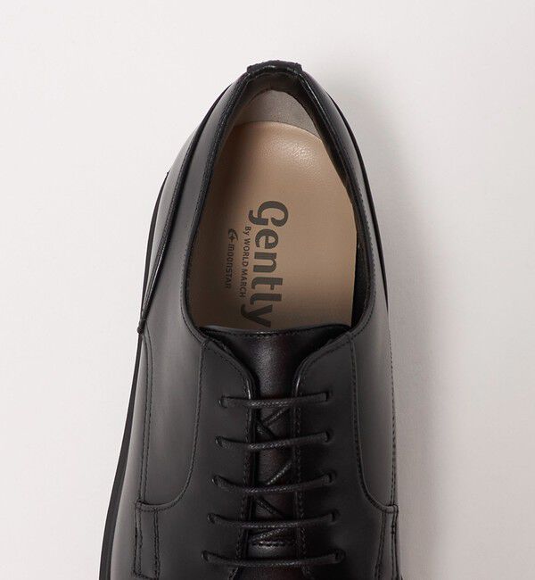 UNITED ARROWS green label relaxing「＜MOONSTAR＞gently Uチップ ブラック ドレススニーカー」|スニーカー|