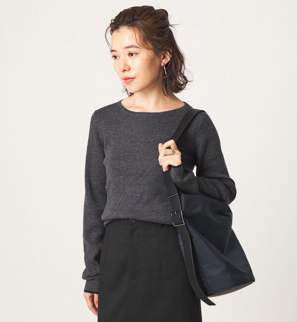 UNITED ARROWS green label relaxing「＜スタイリスト 兵藤千尋さんコラボ・PARTE＞2WAY バケットバッグ 撥水」|ショルダー・メッセンジャー|