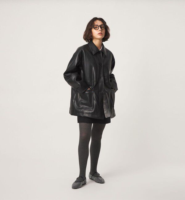 UNITED ARROWS green label relaxing「ビジューストラップ フラットシューズ」|ローファー|
