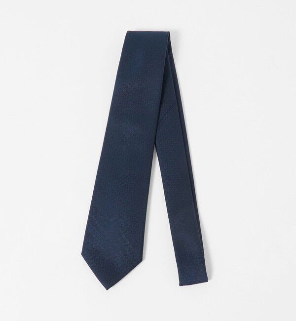 UNITED ARROWS green label relaxing「GLR シルク3 8.0cm ソリッド ネクタイ」|ネクタイ・蝶ネクタイ|NAVY