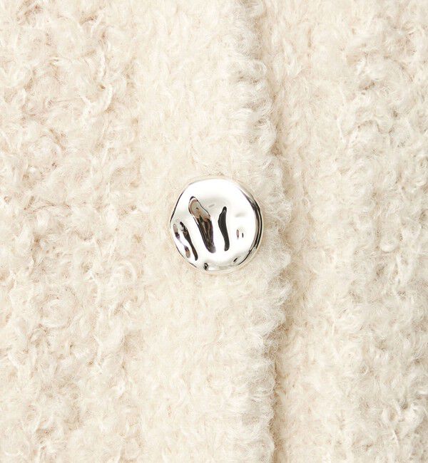 UNITED ARROWS green label relaxing「＜GLR_MINE＞フェザー ニット カーディガン」|カーディガン|