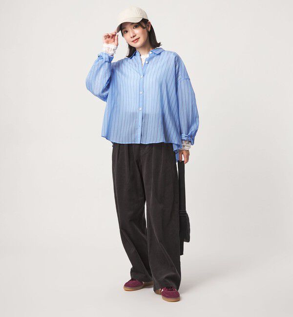 UNITED ARROWS green label relaxing「【WEB限定】＜at ease＞コーデュロイ タック パンツ」|その他|