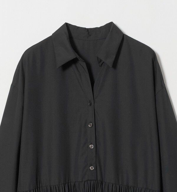 UNITED ARROWS green label relaxing「［size SHORT/TALLあり］ワッシャー プリーツ ロングスリーブ ワンピース」|ワンピース|