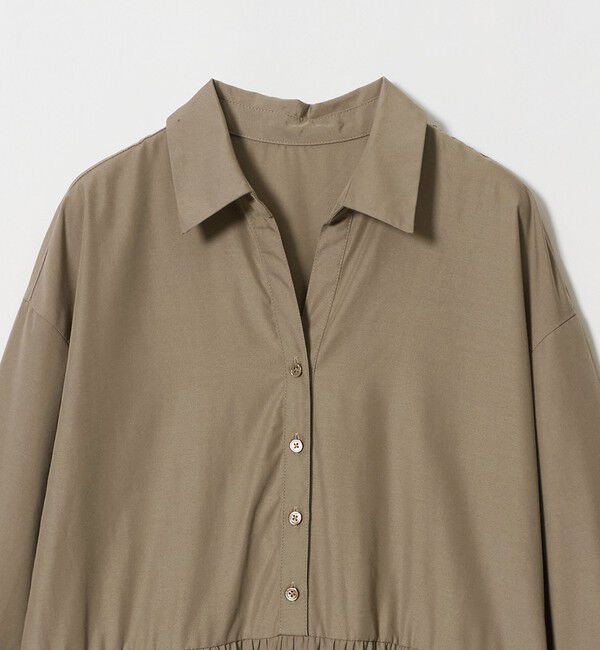 UNITED ARROWS green label relaxing「［size SHORT/TALLあり］ワッシャー プリーツ ロングスリーブ ワンピース」|ワンピース|