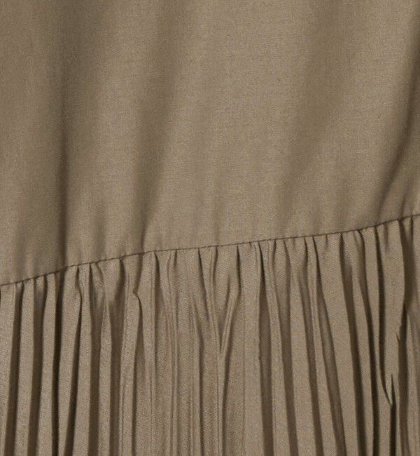 UNITED ARROWS green label relaxing「［size SHORT/TALLあり］ワッシャー プリーツ ロングスリーブ ワンピース」|ワンピース|