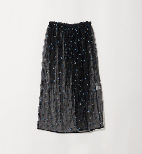 UNITED ARROWS green label relaxing「【WEB限定】＜at ease＞チュール シシュウ 2WAY スカート ワンピース」|その他|