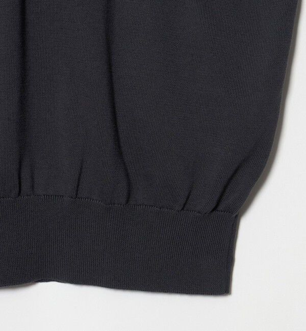 UNITED ARROWS green label relaxing「FINE BASIC アメリカンシーアイランドコットン 長袖 ニットポロシャツ」|ニット・セーター|
