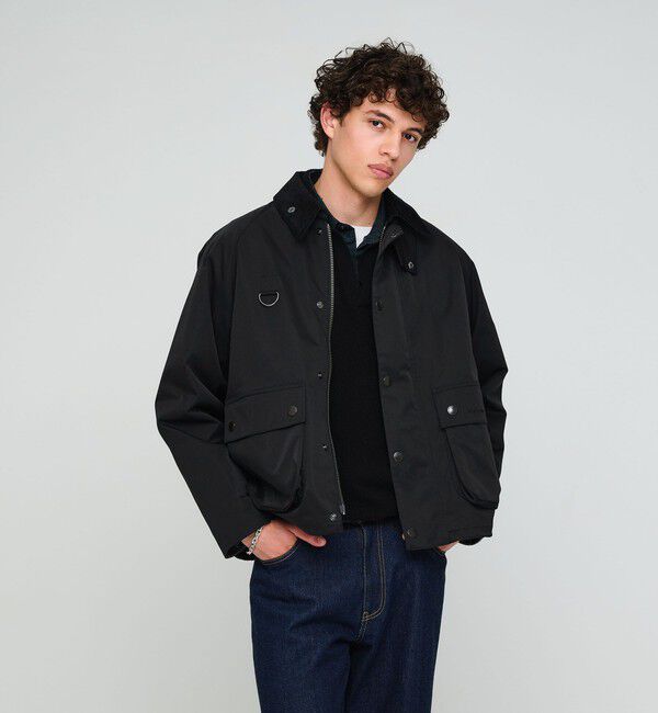 UNITED ARROWS green label relaxing「【別注】＜Barbour＞トランスポート カスタム ビデイル ジャケット」|ブルゾン・スタジャン|BLACK
