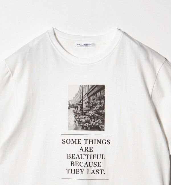 BEAUTY&YOUTH UNITED ARROWS「【WEB限定 Wardrobe DAILY MINIMAL】フォトプリントTシャツ」|Tシャツ・カットソー|