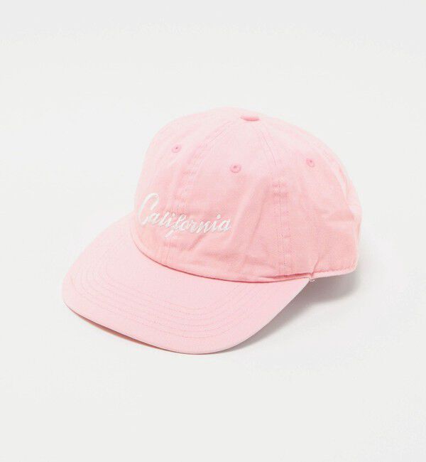 California General Store「＜CGS.＞フェード ロゴ キャップ」|キャップ・キャスケット|LT.PINK