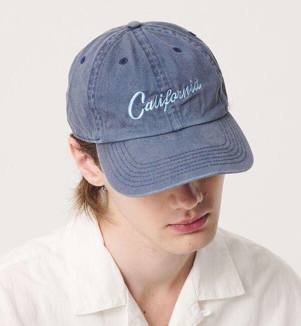 California General Store「＜CGS.＞フェード ロゴ キャップ」|キャップ・キャスケット|
