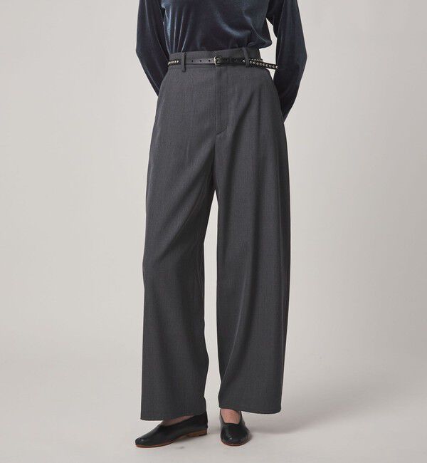 STEVEN ALAN「＜Steven Alan＞ツイル ワイド バレル パンツ」|スラックス|