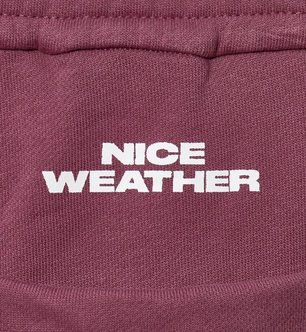 NICE WEATHER「＜NICE WEATHER＞ロゴ スウェットパンツ」|その他|