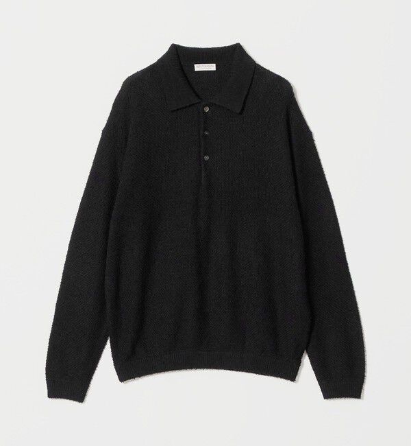 BEAUTY&YOUTH UNITED ARROWS「ニュアンス カール 3B ポロニット ウォッシャブル」|ニット・セーター|