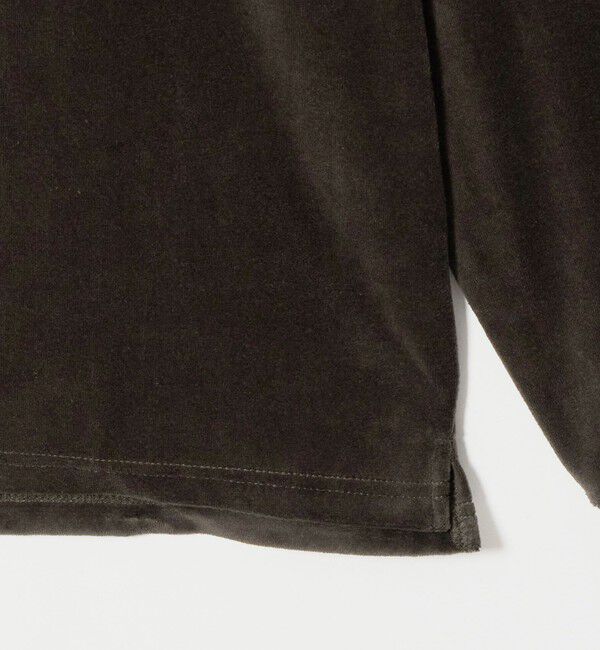 BEAUTY&YOUTH UNITED ARROWS「＜LACOSTE for BEAUTY&YOUTH＞ ベロア  ロングスリーブ Tシャツ」|Tシャツ・カットソー|