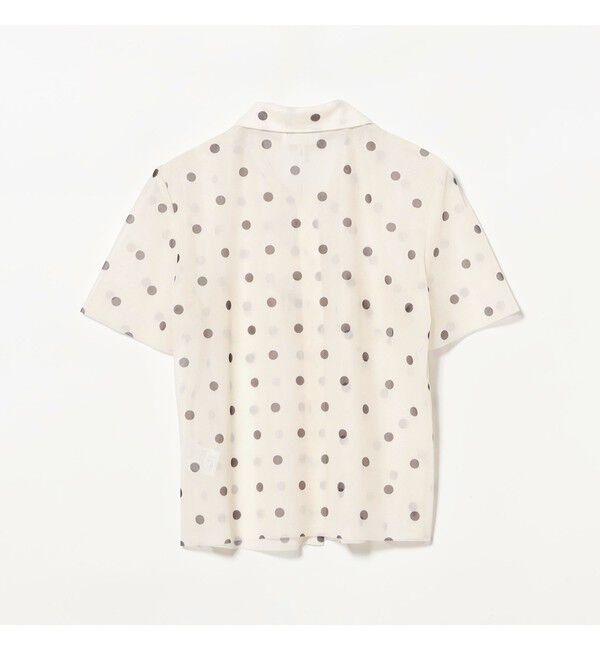 BEAMS SELECTION for WOMEN「BAUM UND PFERDGARTEN / JONIE メッシュ ドット シャツ」|Tシャツ・カットソー|