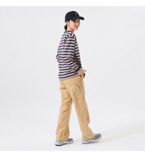 BEAMSBOY「【別注】LACOSTE / マルチ ボーダー Tシャツ」|Tシャツ・カットソー|
