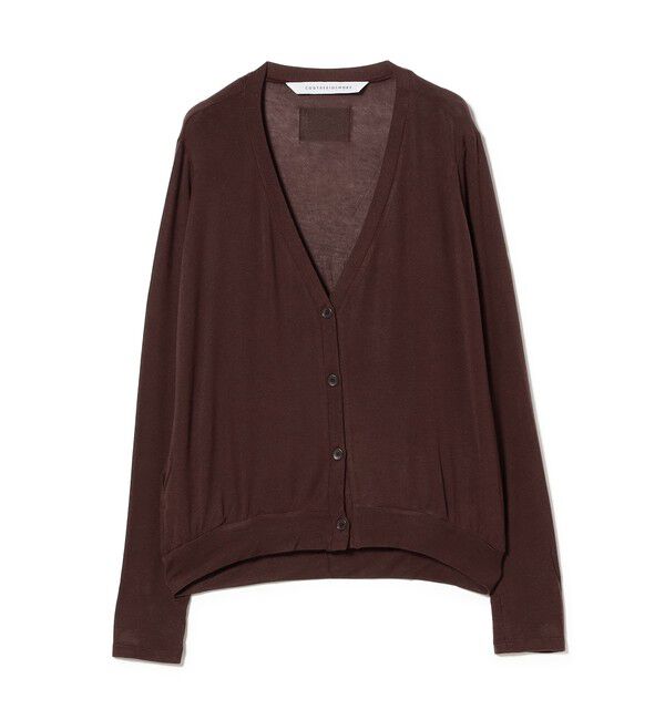 BEAMS SELECTION for WOMEN「COGTHEBIGSMOKE / NADINE カーディガン」|カーディガン|DARK CHOCOLATE