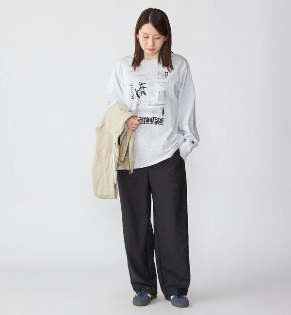 SHIPS「【WEB限定/SHIPS/RUSSELL ATHLETIC別注】CONVENIENCEYOUNG: LS TEE」|Tシャツ・カットソー|