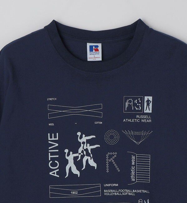 SHIPS「【WEB限定/SHIPS/RUSSELL ATHLETIC別注】CONVENIENCEYOUNG: LS TEE」|Tシャツ・カットソー|