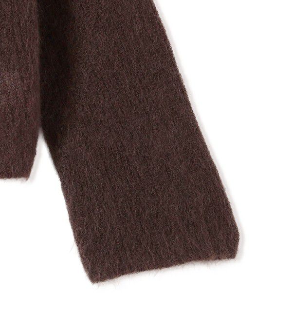 SHIPS for women「〈手洗い可能〉キッド モヘヤ 畦 プルオーバー」|ニット・セーター|