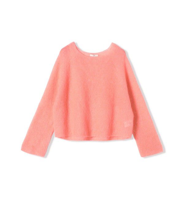 SHIPS for women「〈手洗い可能〉キッド モヘヤ 畦 プルオーバー」|ニット・セーター|