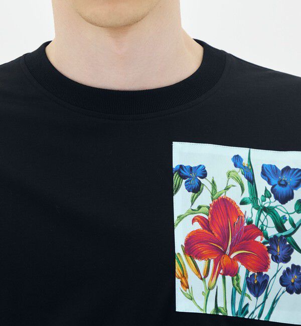 CABaN「スビンコットン TULIP BLOOMTシャツ」|Tシャツ・カットソー|