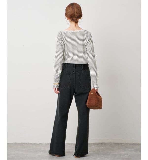 SLOBE IENA「《追加》miller/ミラー SLOBE別注 レースカットソー」|Tシャツ・カットソー|