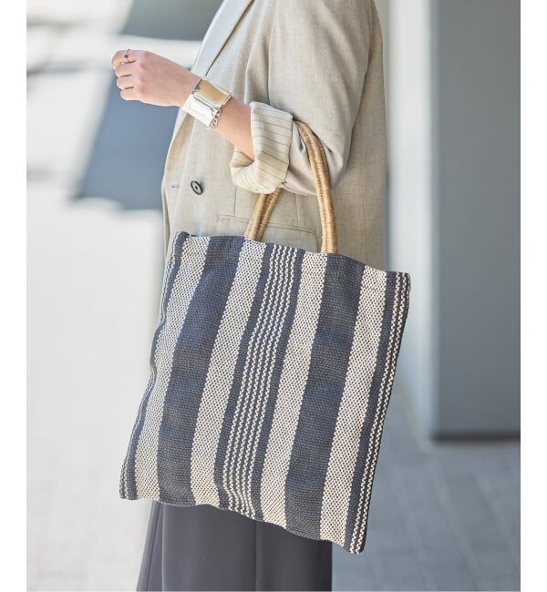 journal standard L'essage「《追加》MAISON BENGAL/メゾン ベンガル JUTE PORESH BAG トートバッグ ET」|トートバッグ|